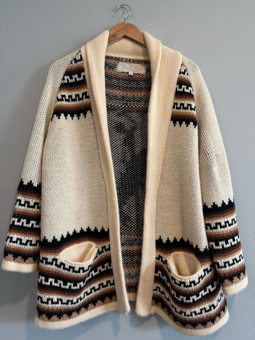 Jen's Pirate Booty NO BELT Western Rodeo Country Horse Cowboy Open Cardigan M/L